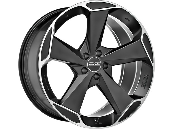 OZ ASPEN HLT MATT BLACK DIAMOND CUT 21X9 108,00X5 ET45