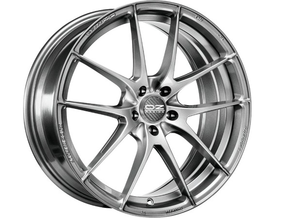 OZ LEGGERA HLT GRIGIO CORSA BRIGHT 20X8,5 114,30X5 ET40
