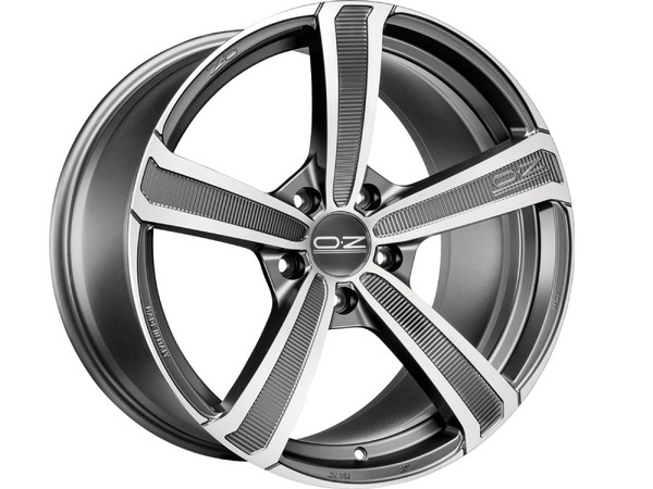 OZ MONTECARLO HLT MATT DARK GRAPHITE DIAMOND CUT 20X11 130,00X5 ET48