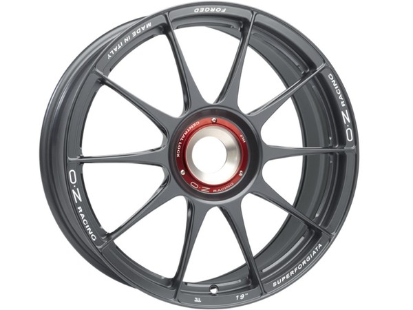 OZ SUPERFORGIATA CL GRIGIO CORSA CON SCRITTE DI FRESATURA 21X12 130,00X15 ET45