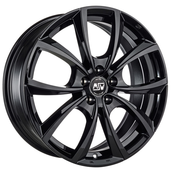 MSW 27 GLOSS BLACK 17X7,5 108,00X5 ET45