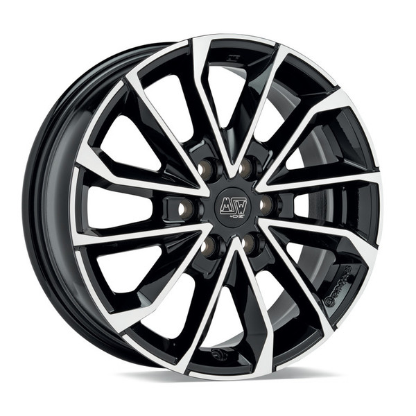 MSW 42 VAN GLOSS BLACK FULL POLISHED 17X6,5 120,00X6 ET50