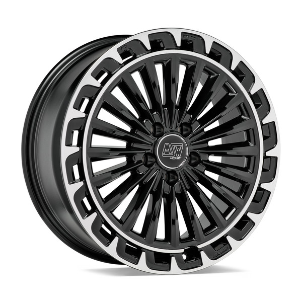 MSW 32 GLOSS BLACK+DIAMOND LIP 19X8 112,00X5 ET34