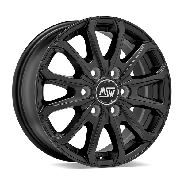 MSW 48 VAN 6 HOLES MATT BLACK 16X6,5 125,00X6 ET68