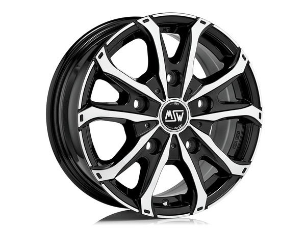 MSW 48 VAN BLACK FULL POL ET45 17X7,0 114,30X5 ET45