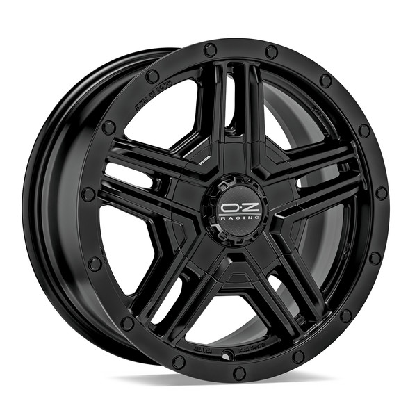 OZ RALLY ADVENTURE MATT BLACK 17X8 112,00X5 ET35