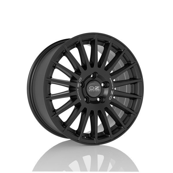 OZ RALLY DESERT MATT BLACK SILVER LETTERING 18X8 120,00X5 ET45