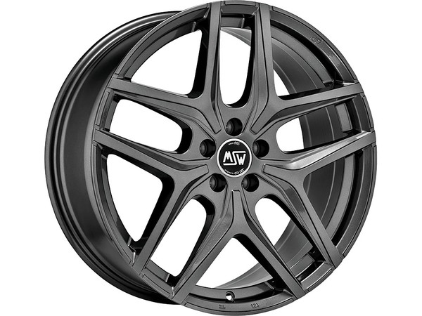 MSW 40 GLOSS GUN METAL  17X7 120,00X5 ET45