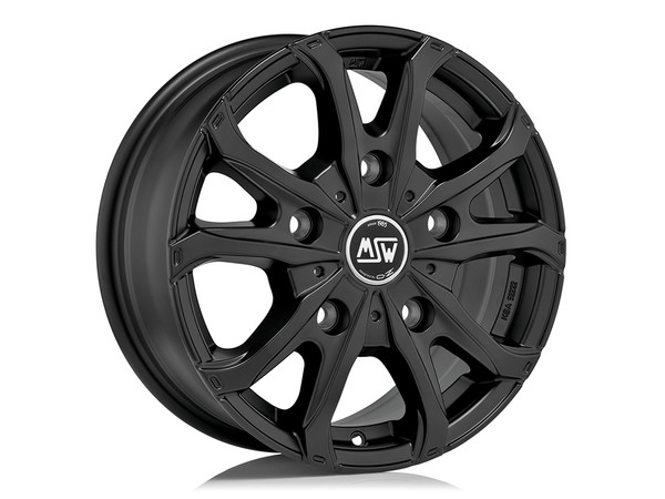 MSW 48 VAN MATT BLACK 18X7,5 120,00X5 ET43