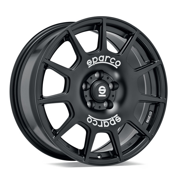 SPARCO TERRA MATT BLACK WHITE LETTERING 15X7 100,00X4 ET35