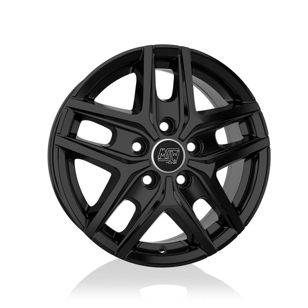 MSW 40 VAN GLOSS BLACK 16X6,5 118,00X5 ET65