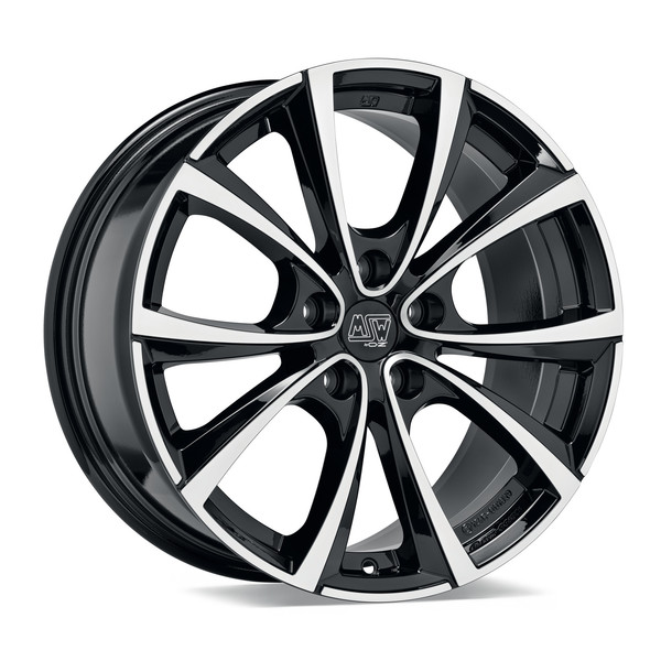 MSW 27T GLOSS BLACK FULL POLISHED 19X8,5 114,30X5 ET35
