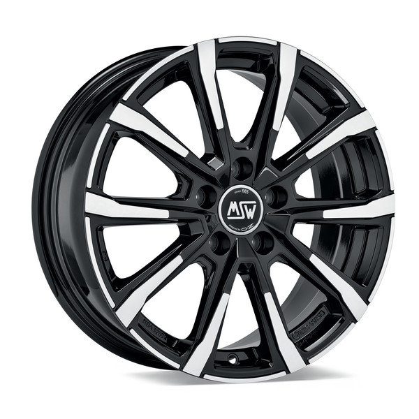 MSW 79 BLACK FULL POLISH 17X7 112,00X5 ET45