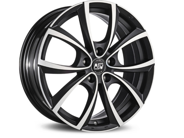 MSW 27 MATT DARK TITANIUM FULL POLISHED 18X7,5 100,00X5 ET35