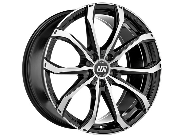 MSW 48 GLOSS BLACK FULL POLISHED 20X8,5 114,30X5 ET45