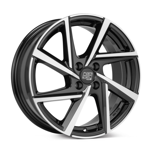MSW 80-4 GLOSS BLACK FULL POLISHED 16X6,5 108,00X4 ET32