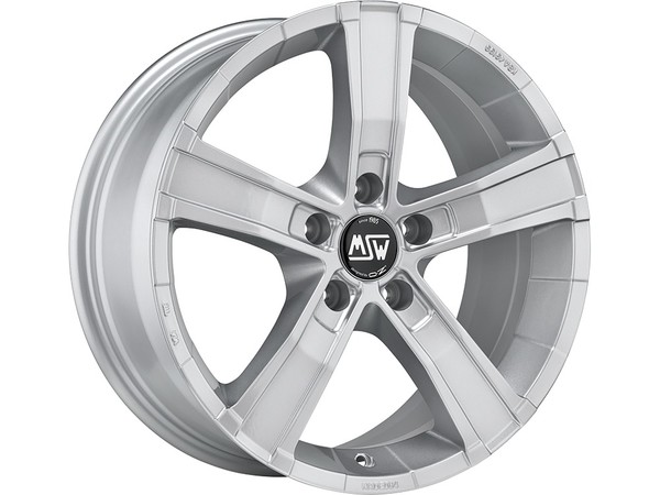 MSW SAHARA 5 FULL SILVER 18X8 120,00X5 ET45