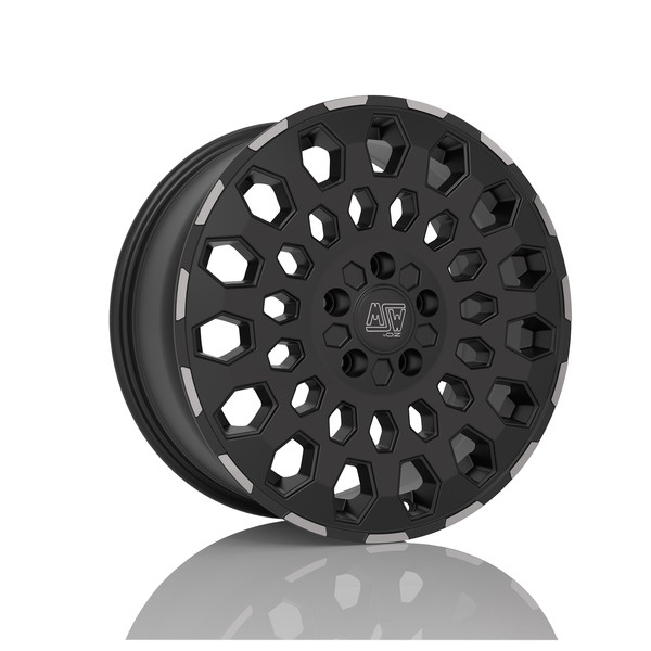 MSW 99 VAN MATT BLACK LIP POLISHED 17X8 120,00X5 ET45