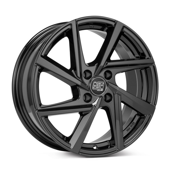 MSW 80-4 GLOSS BLACK 17X7 100,00X4 ET42
