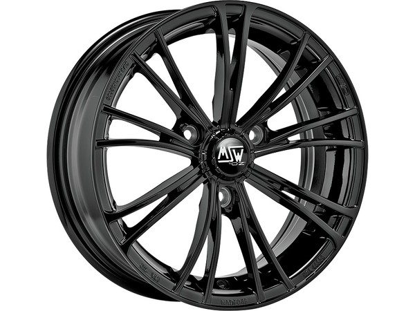 MSW X2 GLOSS BLACK 15X5,5 112,00X3 ET30