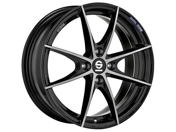SPARCO TROFEO 4 FUME BLACK FULL POLISHED 15X6 108,00X4 ET42