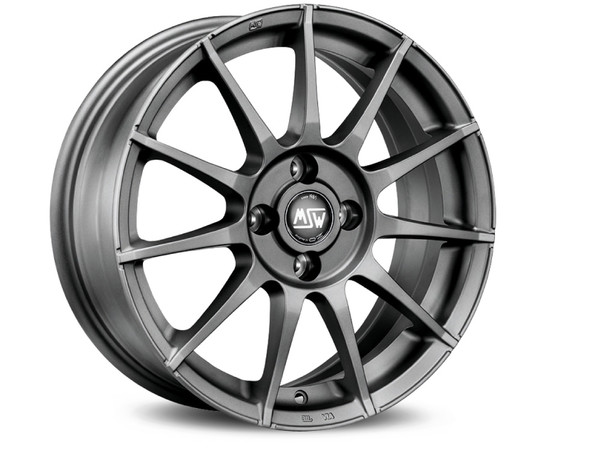 MSW 85 MATT GUN METAL 16X6.5 114,30X5 ET45