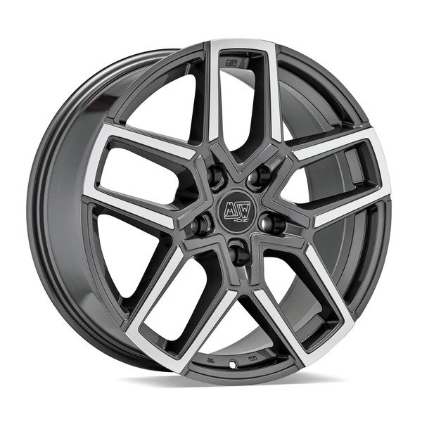 MSW 52 GLOSS GUN METAL FULL POLISHED 20X8,5 120,00X5 ET47