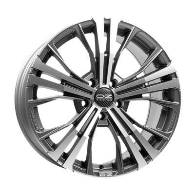 OZ CORTINA MATT DARK GRAPHITE DIAMOND CUT 20X9,5 112,00X5 ET52