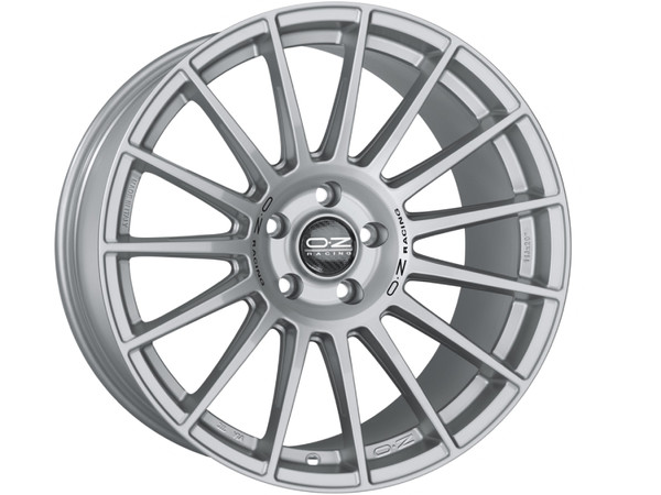 OZ SUPERTURISMO DAKAR MATT RACE SILVER BLACK LETT 20X10 120,00X5 ET40