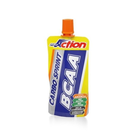 ProAction gel Carbo Sprint BCAA - pomaranča