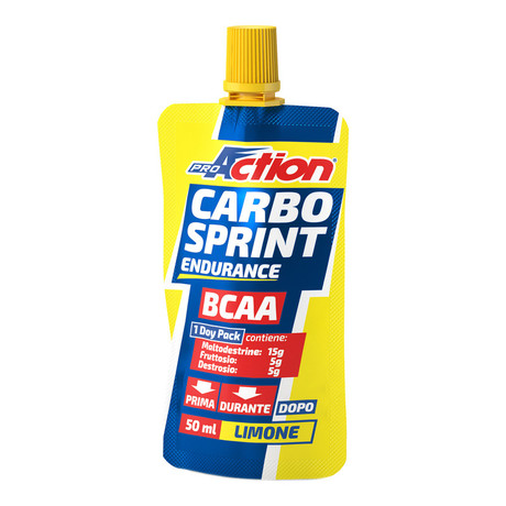 ProAction gel Carbo Sprint BCAA - limona