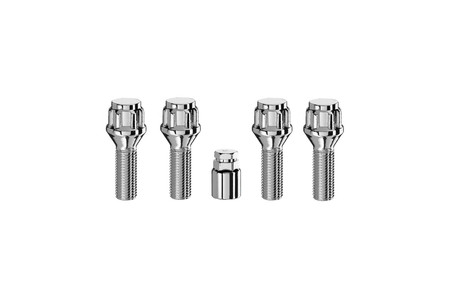 Varnostni vijaki Bimecc M12x1,5x30, konus, set 