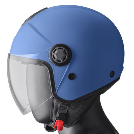 MOTORISTIČNA ČELADA Jet helmet GMS GELATO BLUEBERRY M
