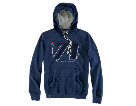OZ Racing jopica s kapuco, modra XL