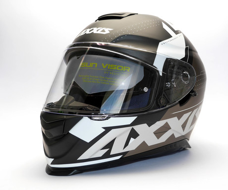 MOTORISTIČNA ČELADA FULL FACE helmet AXXIS EAGLE SV DIAGON D3FULL FACE helmet AXXIS EAGLE SV DIAGON D3 matt white XL