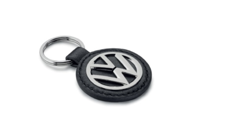 VW usnjen obesek za ključe