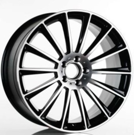S WHEELS MERCEDES 7 BLACK DIAMOND 19X8 112,00X5 ET48