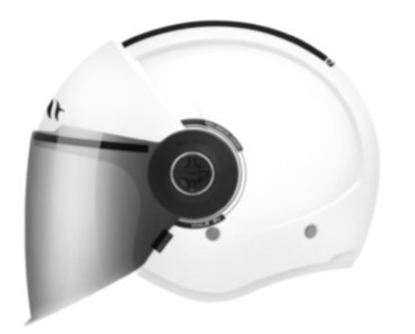 MOTORISTIČNA ČELADA   MT Helmets VIALE SV S A0 GLOSS WHITE L