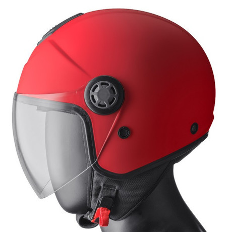MOTORISTIČNA ČELADA Jet helmet GMS GELATO AMARENA M