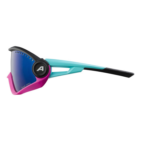 ALPINA športna očala 5W1NG, modra, črna, magenta