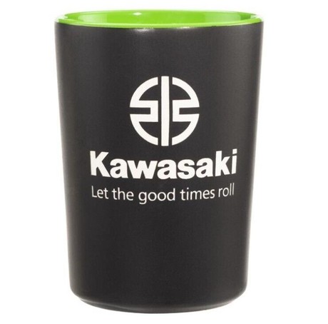 Keramična skodelica Kawasaki črna