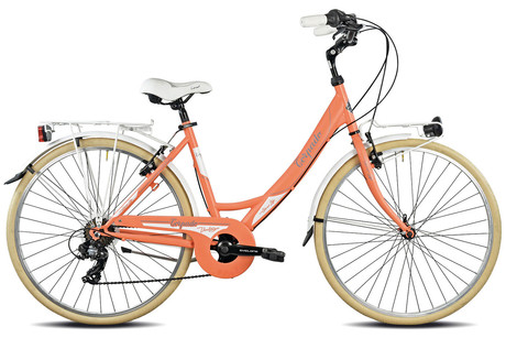Žensko mestno kolo Torpado 120 Silver Life 26