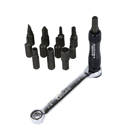Kolesarsko orodje LEZYNE Ratchet Kit Black Nickel
