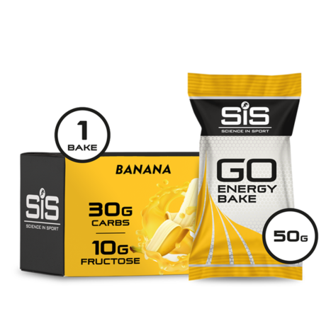 Energijski piškotek SIS Go Energy bake z okusom banane 50g