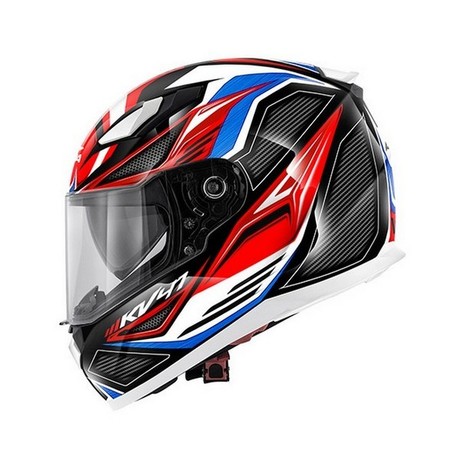 MOTORISTIČNA ČELADA KAPPA - RDEČE MODRA (XXL)