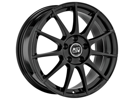 MSW 85 GLOSS BLACK 16X6.5 108,00X4 ET25