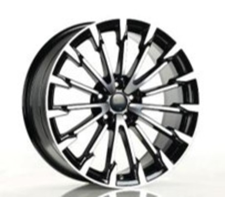 S WHEELS AUDI 13 BLACK DIAMOND ET35/66,45 19X8,5 112,00X5 ET35