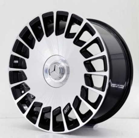 S WHEELS MB 13 BLACK DIAMOND ET38/66,6 20X8,5 112,00X5 ET38